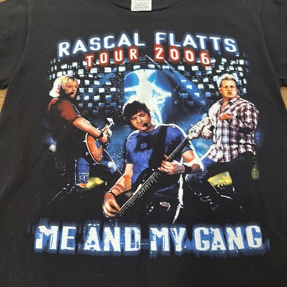 Rascal flats tour 2006 me and my gang country rock music band tee men’s small - Picture 2 of 5